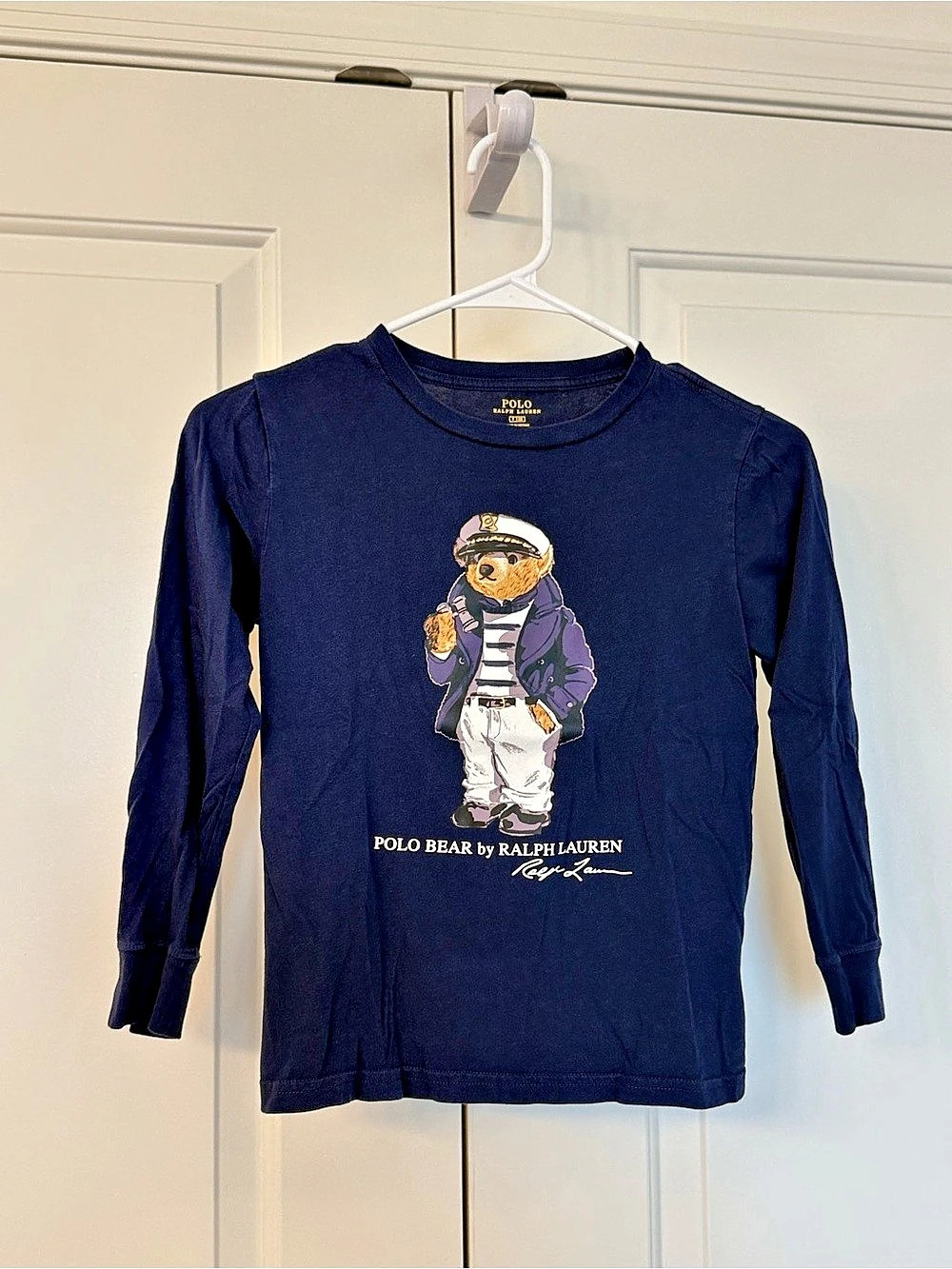 Ralph Lauren Captain Bear Cotton Tee